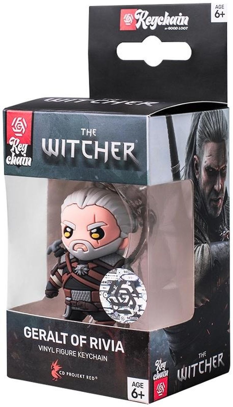 Good Loot, brelok 3D, Geralt z Rivii z serii The Witcher