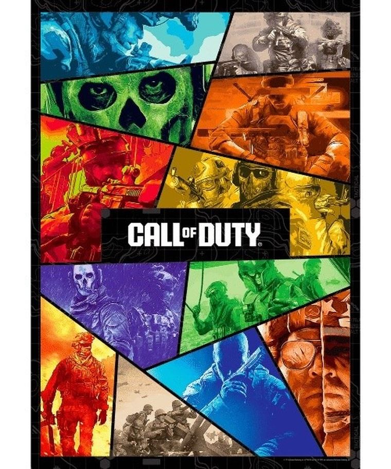 Good Loot, Gaming, Call of Duty, Operators Collage, puzzle, 1000 elementów