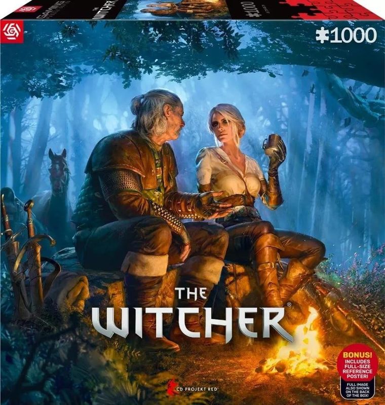 Good Loot, Gaming, The Witcher, Journey of Ciri, puzzle, 1000 elementów