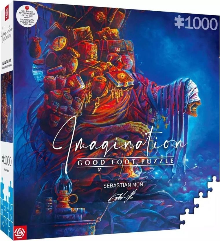 Good Loot, Imagination, Sebastian Moń, Ciężar doświadczeń, puzzle, 1000 elementów