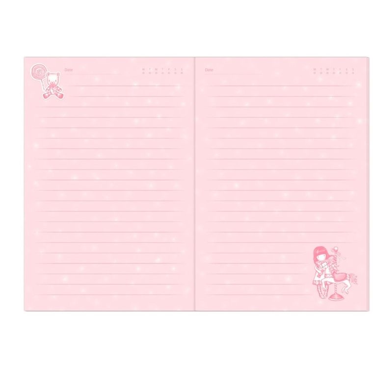 Gorjuss, Fairground, Carousel, zamykany notes, 1 szt.