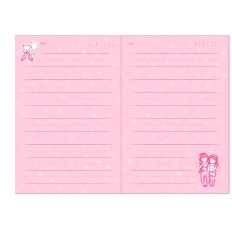 Gorjuss, Fairground, Fireworks, zamykany notes, 1 szt.