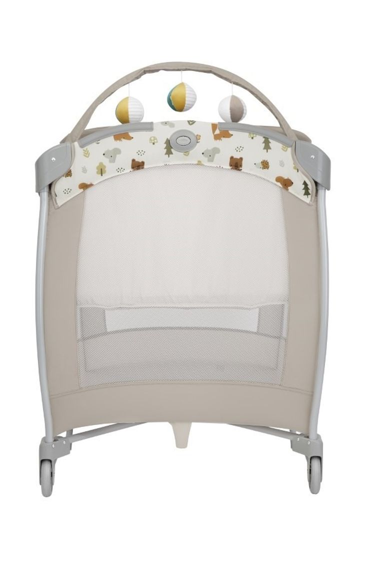 Graco, Contour Electra, łóżeczko niemowlęce z funkcją wibracji, Nature Trail