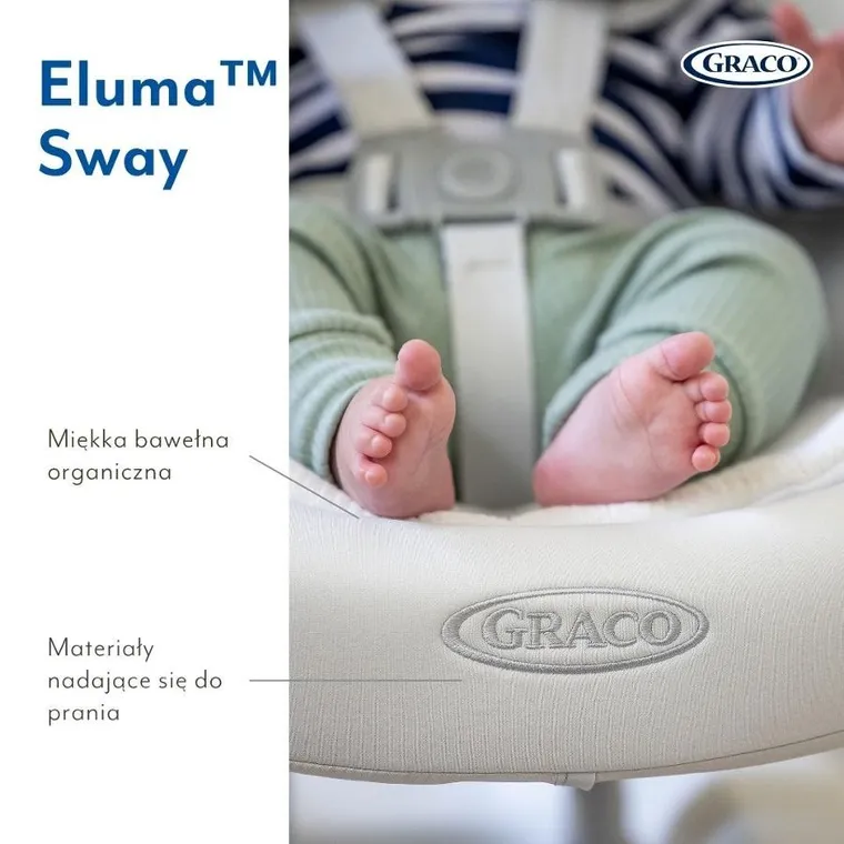 Graco, Eluma Sway, huśtawka elektryczna, bujaczek