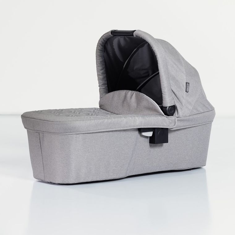 Graco, Near2Me DLX, wózek spacerowy z gondolą i fotelikiem, Ash