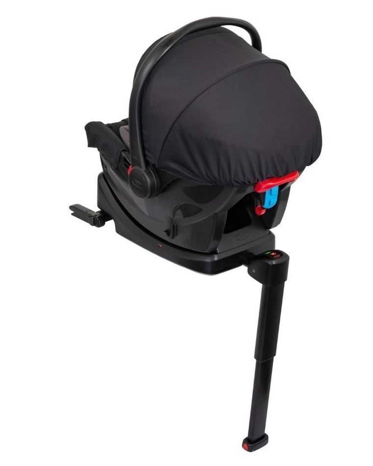 Graco, Snugessentials R129, I-size, fotelik samochodowy, 0-13 kg, Midnight Black