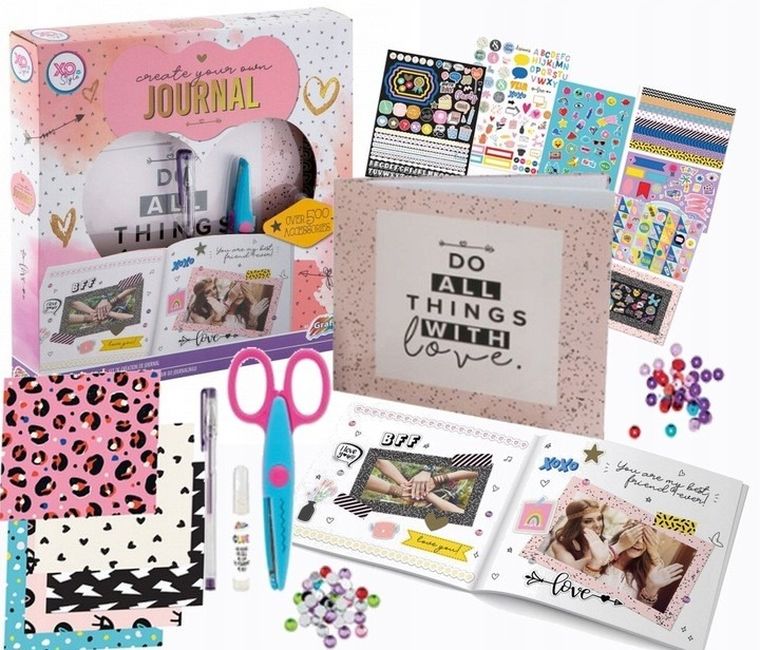 Grafix, stwórz własny pamiętnik, zestaw kreatywny