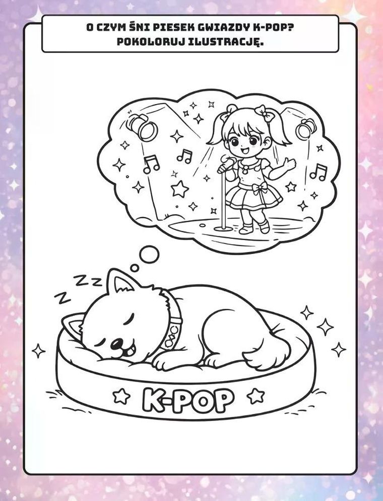 Gram k-pop. Pupile gwiazd