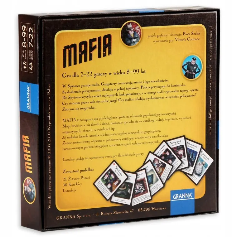 Granna, Mafia, gra towarzyska