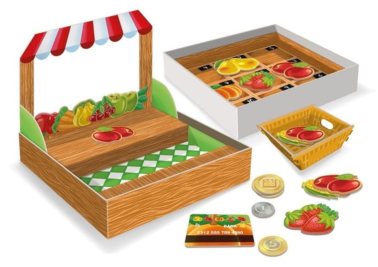 Granna, Mój sklep, Warzywa i owoce, gra edukacyjna
