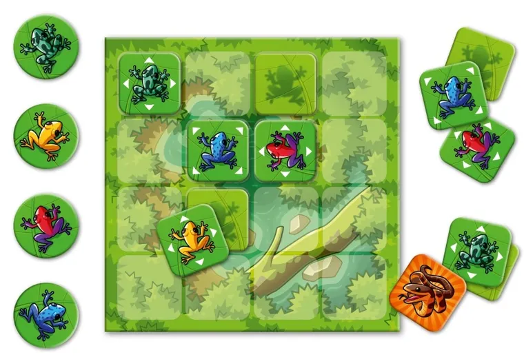 Granna, Przewrotne Żabki, gra familijna