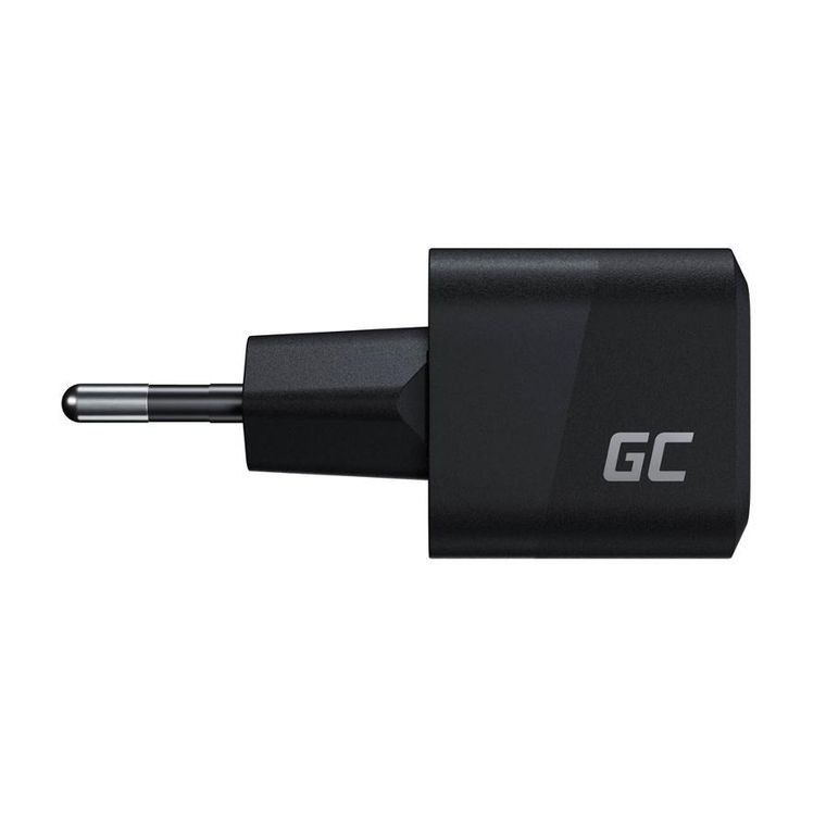 Green Cell Ładowarka USB-c Gan Gc Powergan 33w Pd 3.0 Qc 3.0 USB-c, czarna