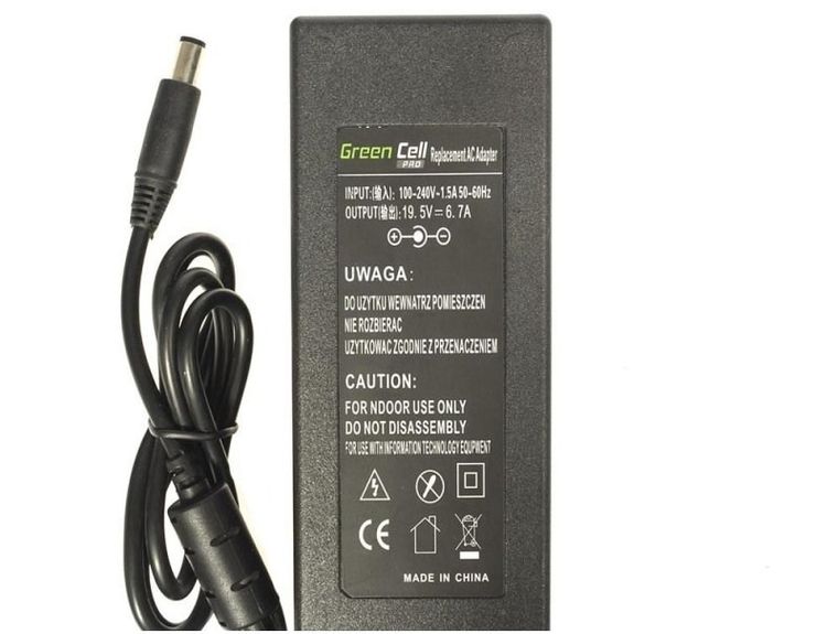 Green Cell, Pro, zasilacz, Ad35p do Dell 19.5v 6.7a 130w 7.4mm-5.0mm