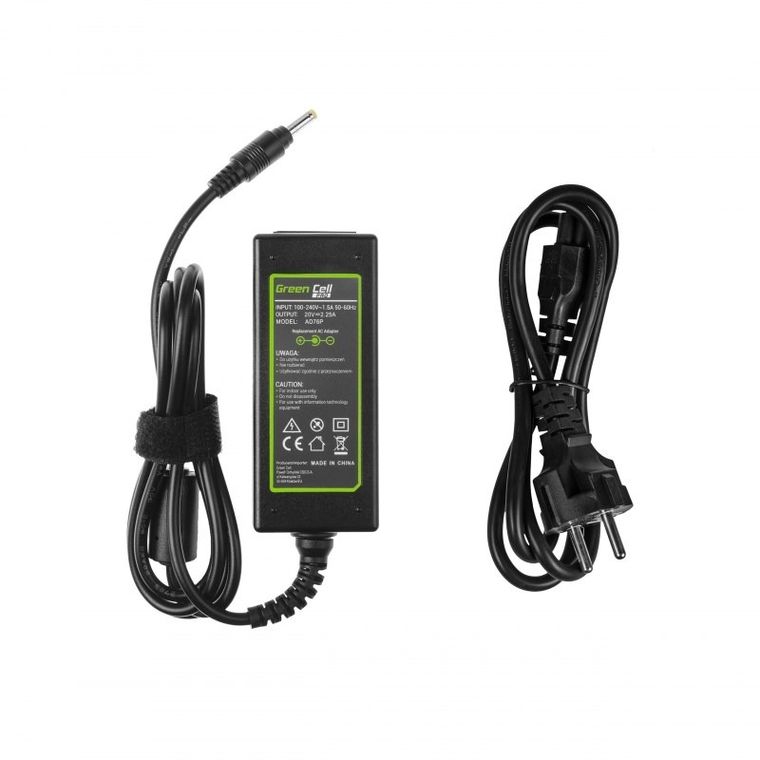Green Cell, zasilacz, Ad76p Lenovo 20v 2.25a 45W