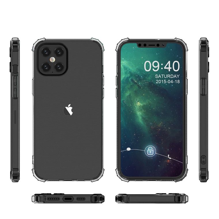 Greengo, nakładka Anti Shock do iPhone 12 / iPhone 12 Pro 6,1", transparentna