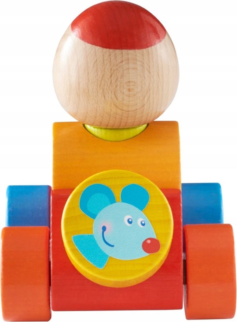 Haba, Ben, Auto odkrywców, pojazd drewniany