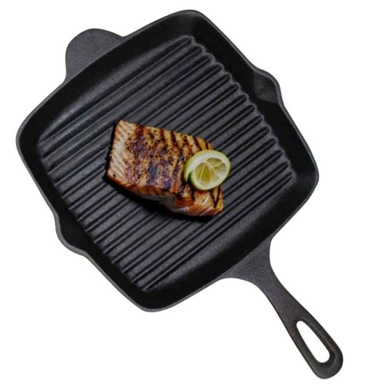 Hage, patelnia żeliwna, grillowa, na indukcję, 26 cm