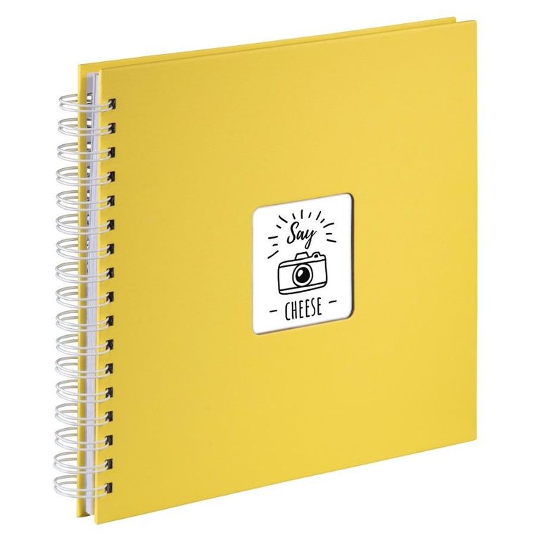 Hama, album do zdjęć, Fine Art, 28-24 na 50 zdjęć, białe strony żółty
