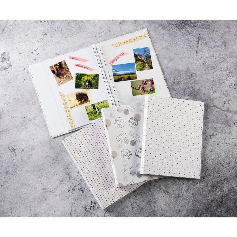 Hama, album spiral graphic 19-24.5/40 kwadraty