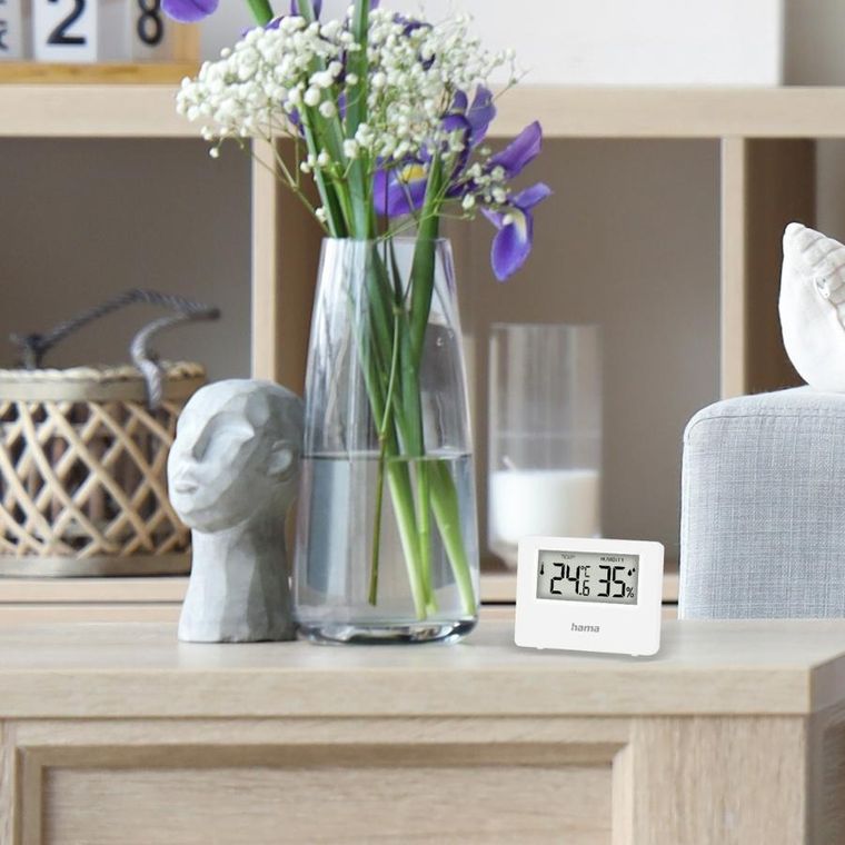 Hama, Ebro, termometr i higrometr, biały