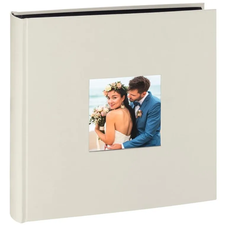 Hama, "fine art" jumbo album, 30-30 cm, 100 black pages, chalk