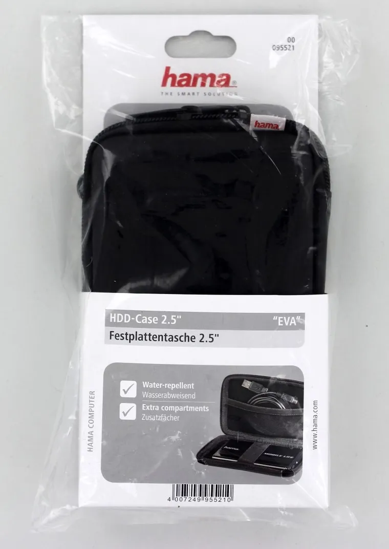 Hama, futerał do zewnętrznego dysku twardego 2,5", czarny