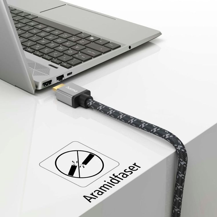 Hama, kabel premium HDMI 21 ultra high speed 8k, 3m