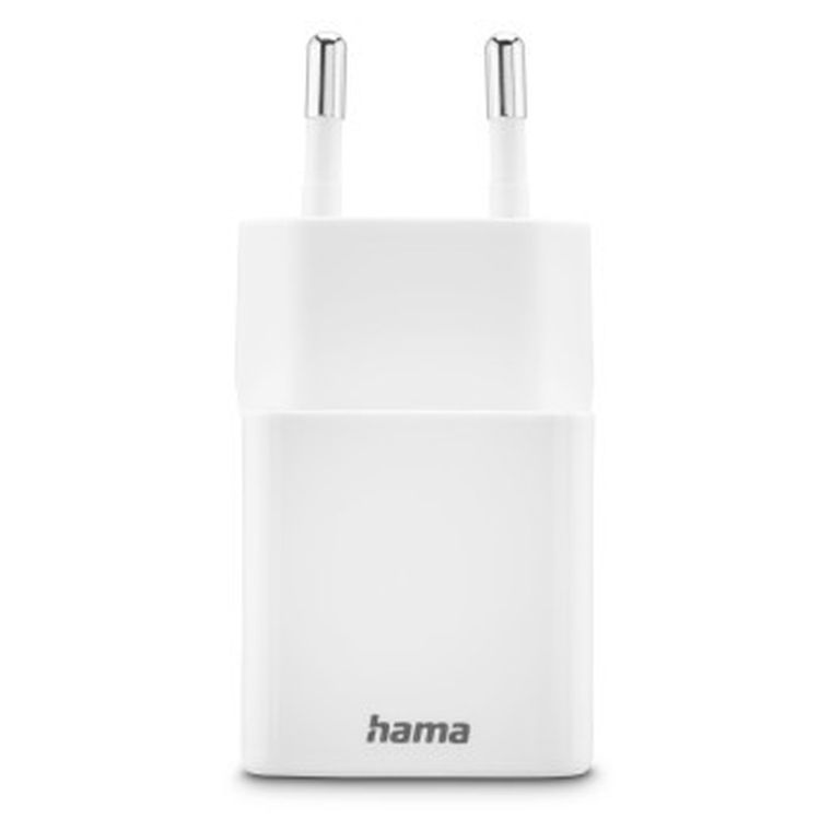 Hama, Power Delivery, ładowarka sieciowa, USB‑C, USB‑A, 30W, biała