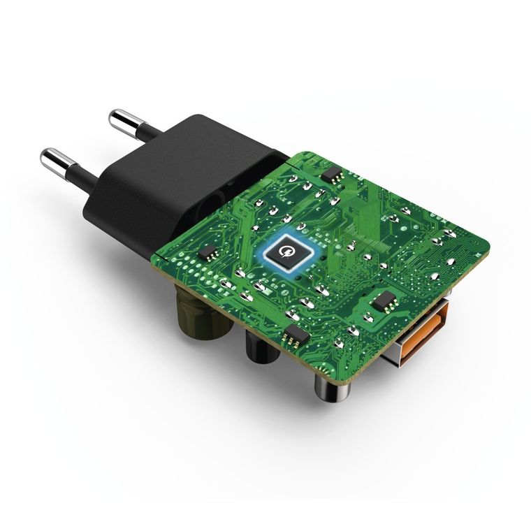 Hama, Qualcomm Quick Charge 3.0, ładowarka sieciowa, czarna