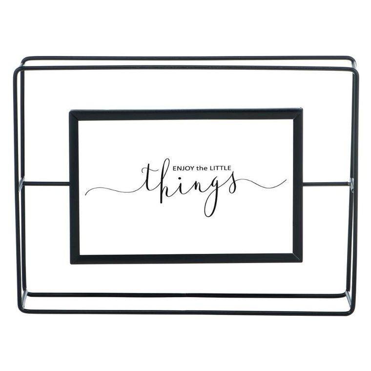 Hama, ramka na zdjęcie, Cleveland, portretowa, 10-15 cm, czarna matowa