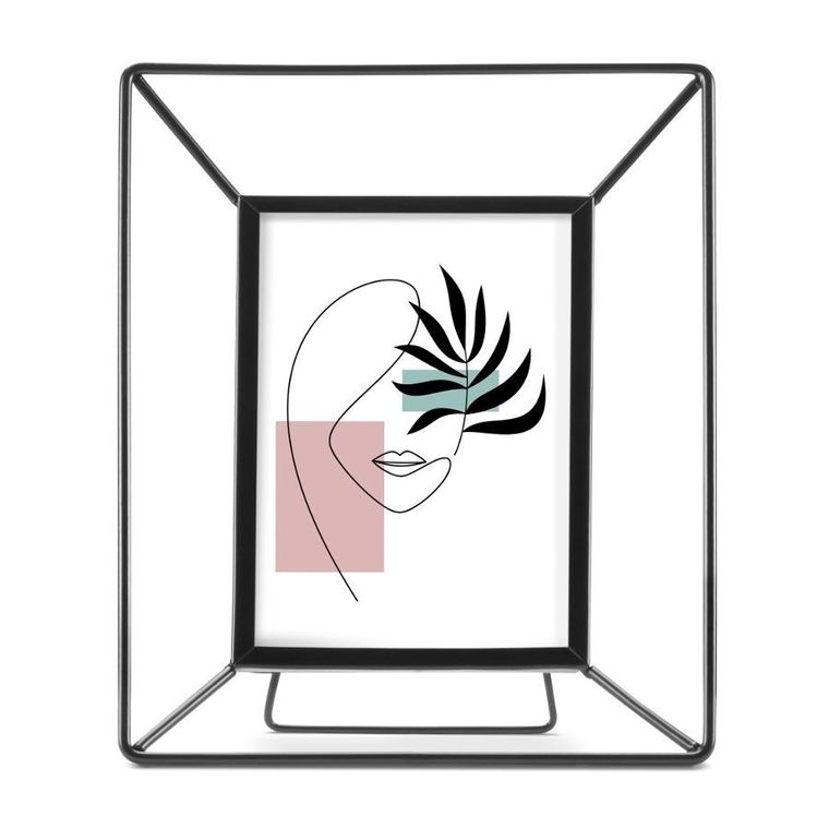 Hama, ramka na zdjęcie, Kent, portretowa, 10-15 cm, czarna