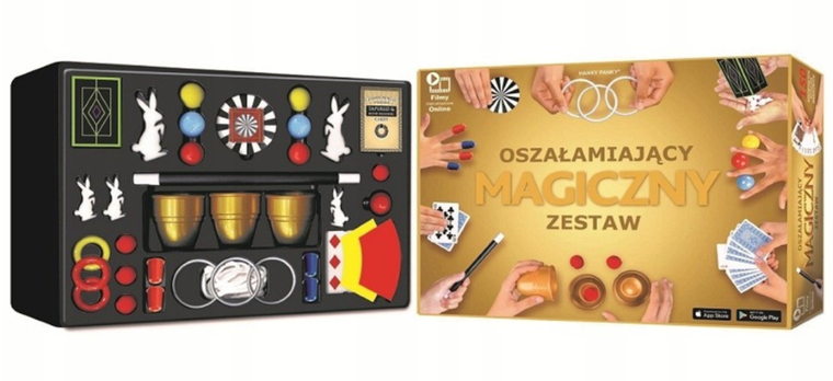 Hanky Panky, Oszałamiająca magia, złota edycja, 150 sztuczek