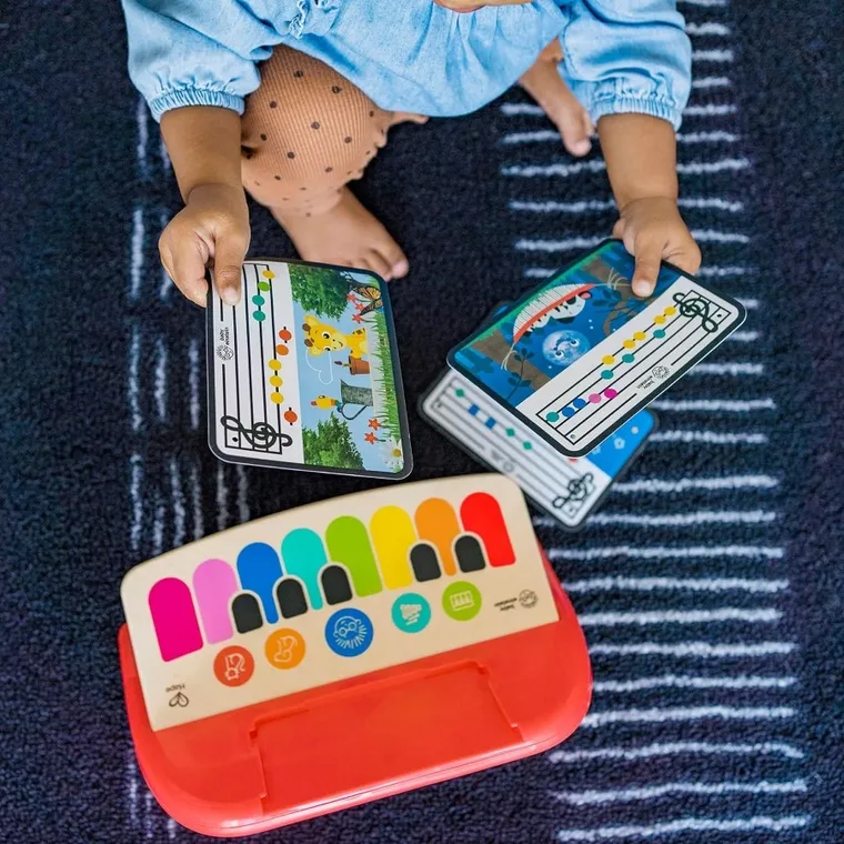 Hape, Baby Einstein, Magiczne dotykowe pianinko, zabawka muzyczna