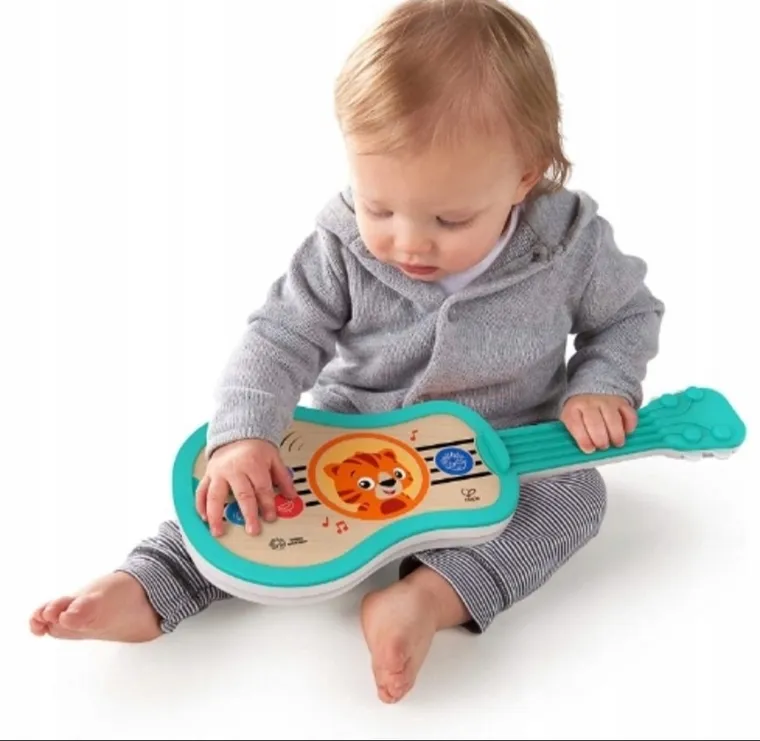 Hape, Baby Einstein, Magiczne dotykowe ukulele, zabawka muzyczna