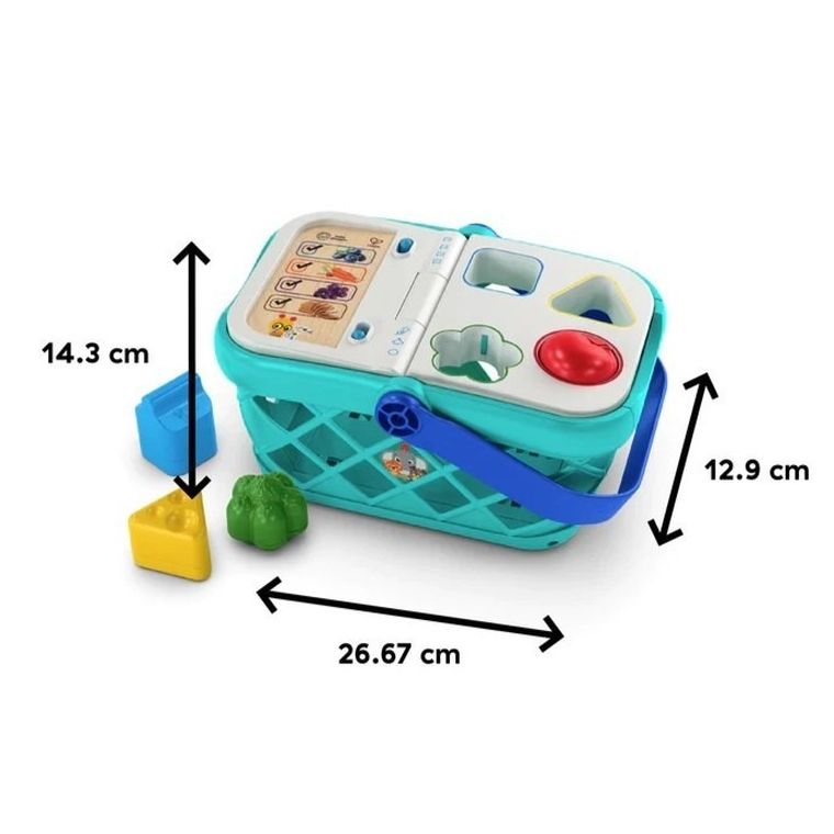 Hape, Baby Einstein, Magiczny dotykowy koszyk na zakupy, zabawka interaktywna