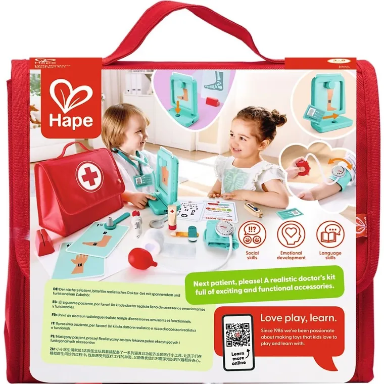 Hape, Zestaw Małego Doktora, zestaw kreatywny
