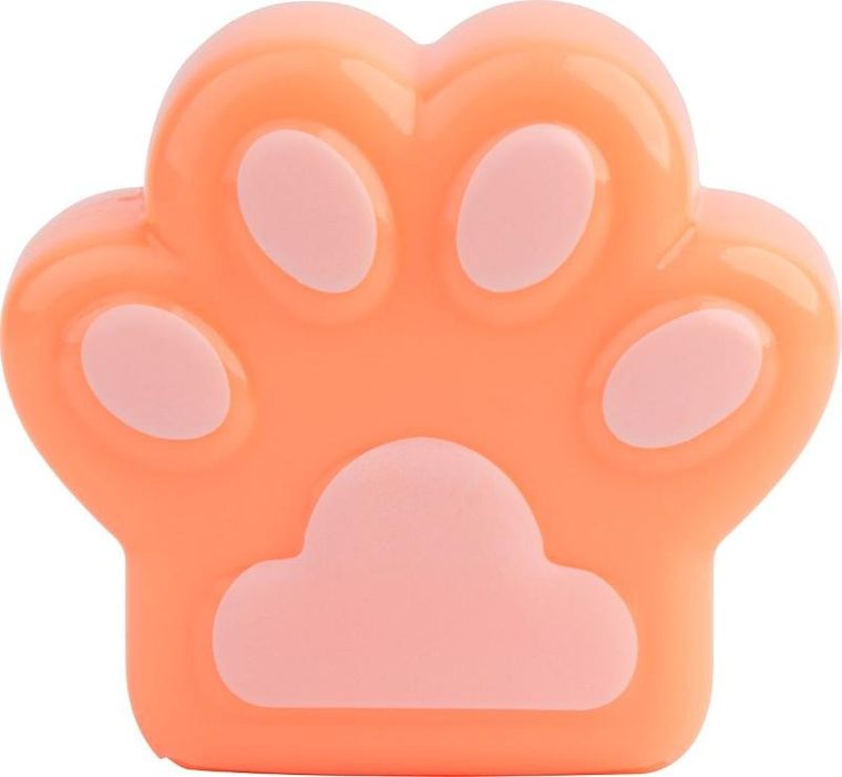 Happy Color, Cat&Dog, zakreślacze, Łapka, Fluo, 5 szt.