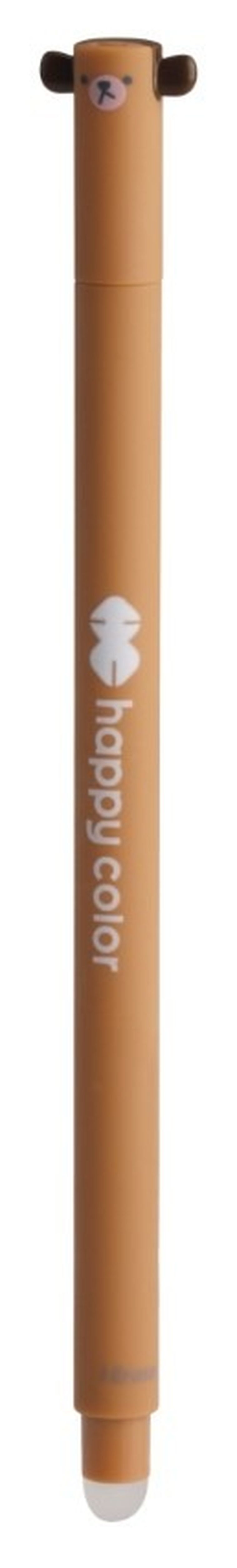 Happy Color, Uszaki, długopis wymazywalny, niebieski, 0,5 mm, 1 szt.