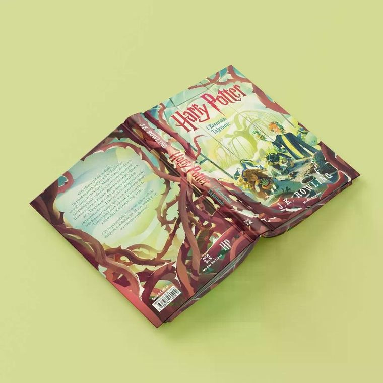 Harry Potter i Komnata Tajemnic (ilustrowane brzegi) wer. limitowana