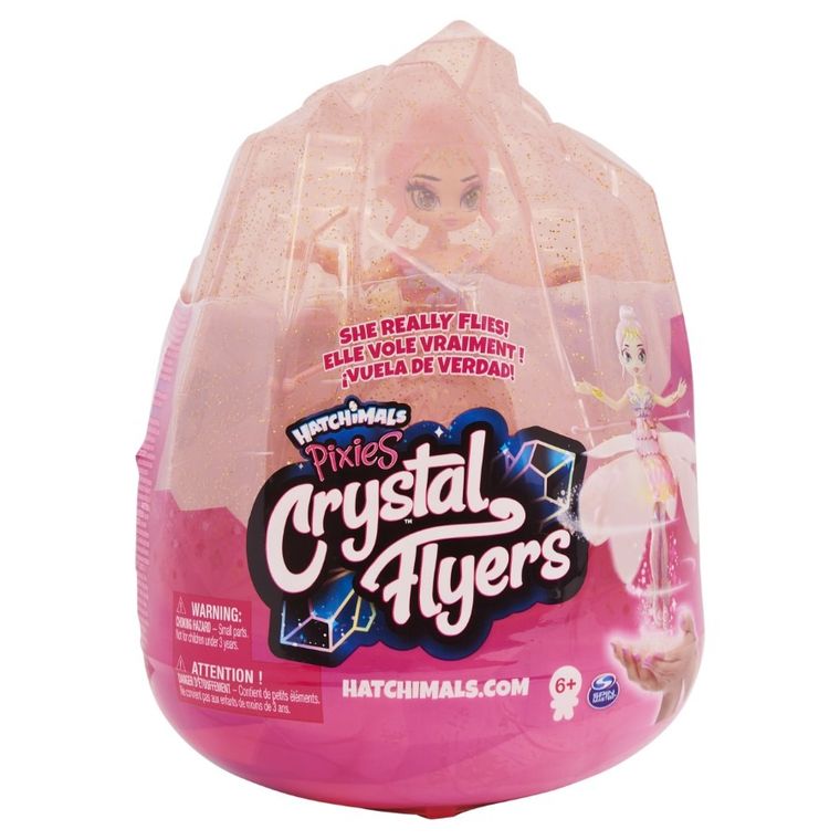 Hatchimals, Pixies Crystal Flyers, Latająca wróżka, różowa