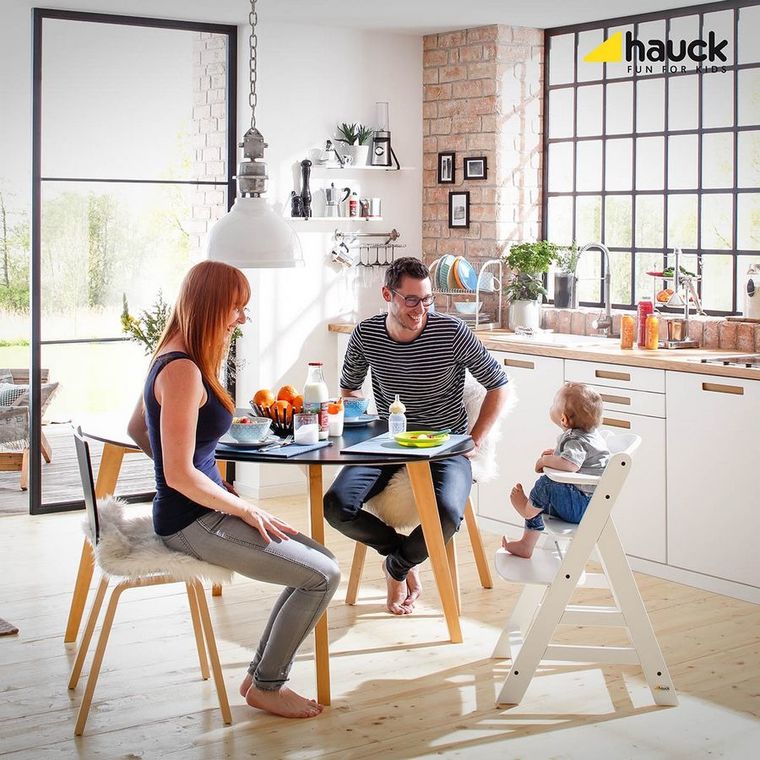 Hauck, Alpha+, krzesełko do karmienia, White