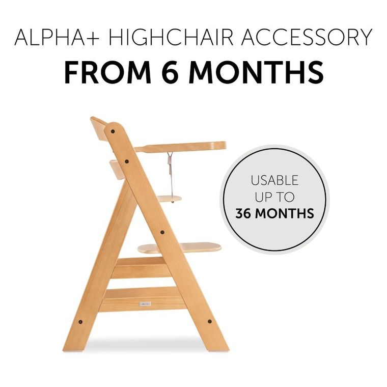 Hauck, Alpha Natural, tacka drewniana