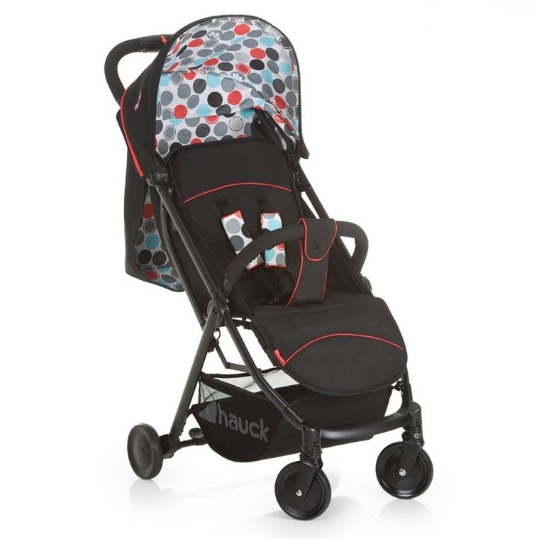 Hauck, Fisher-Price, Rio Plus Gumbal, wózek spacerowy, czarny