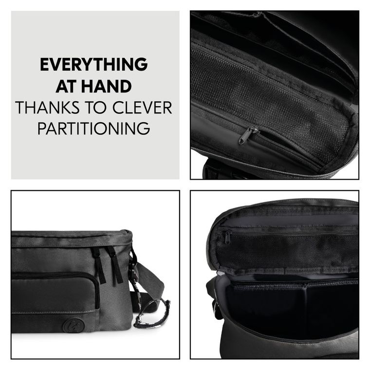 Hauck, organizer do wózka, Black