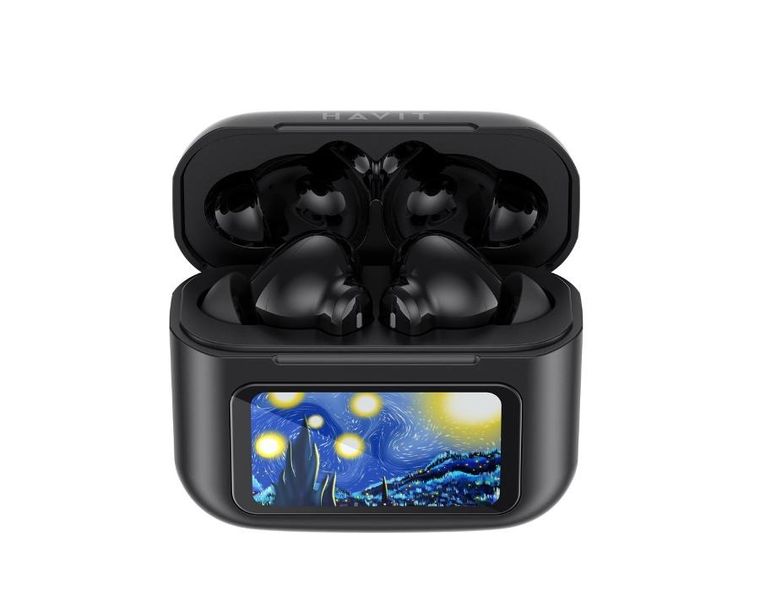 Havit, bezprzewodowe słuchawki, TWS TW956, czarny