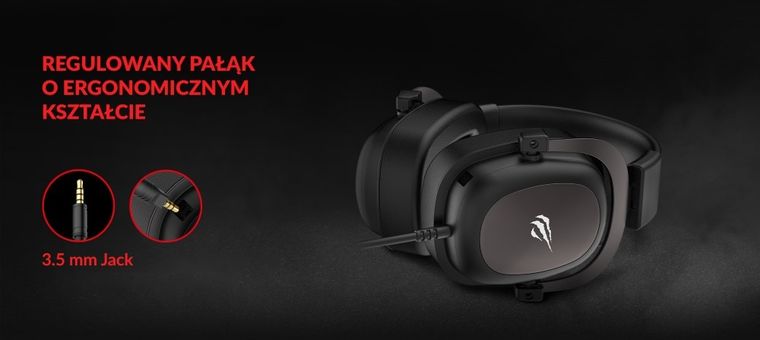 Havit, słuchawki, H2002D, ciemnobrązowe