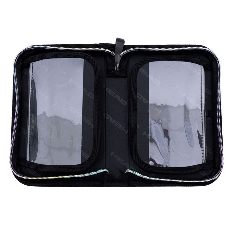 Head, Golden Effect, piórnik, rozkładany, dwuklapkowy, Rainbow Kitty