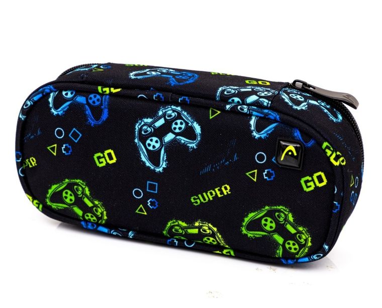 Head, piórnik, owalny, Go Playing Neon