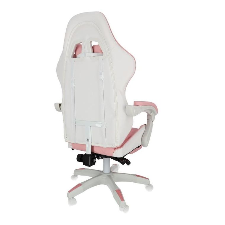 Hedo, fotel gamingowy, obrotowy, różowy