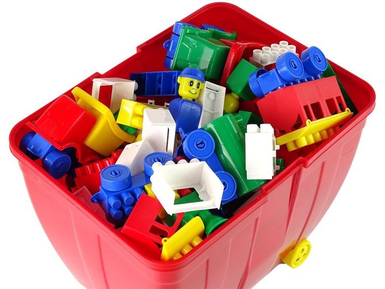 Hemar Family, klocki konstrukcyjne w kuferku, 285 elementów